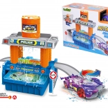 Voiture changeant de couleur avec station de lavage 35 cm – emballage tchèque