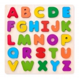 Puzzle alphabet en bois pour enfants