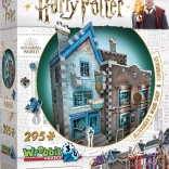 Puzzle 3D WREBBIT HARRY POTTER : Boutique d’Ollivander et Scribbulus – 295 pièces