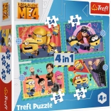 Puzzle 4 en 1 – Minions déjantés