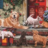 Puzzle famille de chiens 260 pièces ANATOLIAN