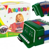 Instrument d’accordéon pour petits musiciens Vert