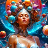 Puzzle Déesse cosmique 1000 pièces