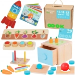 Boîte éducative Montessori Tooky Toy 7-en-1