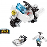 QMAN moto 3-en-1 – mini kit de construction (36 pièces)