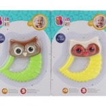 BAM BAM anneau de dentition hibou