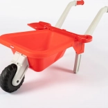 Brouette pour enfants en plastique avec pelle DOLONI – rouge