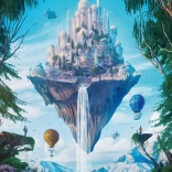 Puzzle Château dans les airs 1000 pièces HEYE