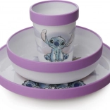Set de vaisselle enfant 3-en-1 Lilo & Stitch