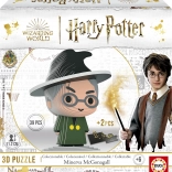 Puzzle 3D HARRY POTTER : Minerva McGonagall 39 pièces