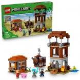 LEGO Minecraft 21278 Avant-poste des pillards et Destructeur