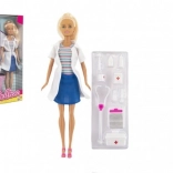 Poupée doctoresse avec accessoires 30 cm