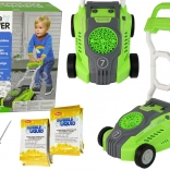 Tondeuse à bulles verte pour enfants