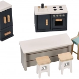 Meubles de cuisine pour maison de poupée