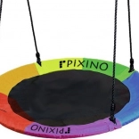 Pixino Cercle à bascule - nid de cigogne coloré 100 cm