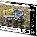 Puzzle RETRO-AUTA LIAZ 100.55 D Rallye Paris–Dakar 1000 pièces