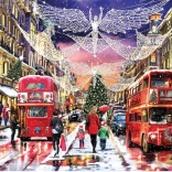 Puzzle de Noël Regent Street XL 500 pièces GIBSONS