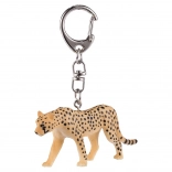 Porte-clés avec figurine de guépard
