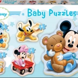 Puzzle pour bébés Miminka Disney 5-en-1