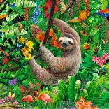 Puzzle XXL 300 pièces avec paresseux RAVENSBURGER