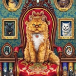 Trefl Puzzle Premium Plus Magic Collection : Kočkománie 1000 pièces