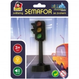 Feu tricolore pour enfants avec lumière et son