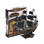 CubicFun puzzle 3D bateau pirate Queen Anne's Revenge – 180 pièces