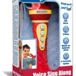 Microphone karaoké avec effets lumineux