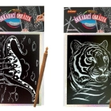 Image à gratter holographique – voiture