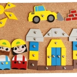 Jeu à marteler Chantier pour enfants