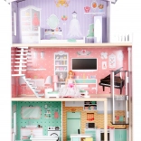Grande maison de poupées en bois avec ascenseur ECOTOYS