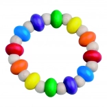 DETOA anneau en bois flexible 9 cm pour enfants dès 6 mois