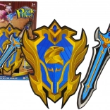 Set enfant guerrier bleu – épée en mousse et bouclier en EVA