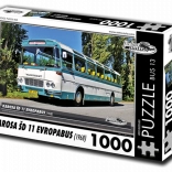 Puzzle Rétro-Véhicules BUS Karosa ŠD 11 Evropabus 1000 pièces