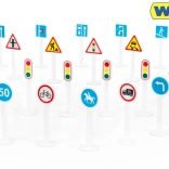 Set de panneaux de signalisation, 20 pièces