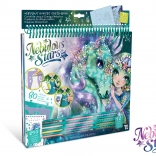 Nebulous Stars livre de coloriage créatif – vert