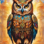 Art Puzzle chouette – 500 pièces