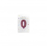 Bougie d’anniversaire chiffre 0