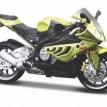 Maquette de moto BMW S 1000RR avec socle 1/18