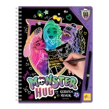 Carnet à gratter Monster High