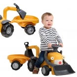 Falk porteur-pelleteuse Marcel avec remorque