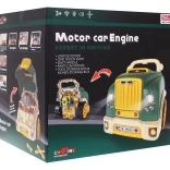 Set d’atelier interactif pour petit mécanicien – Vert