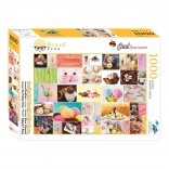 Puzzle COOL ICECREAM 1000 pièces de Brain Tree