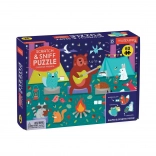 Puzzle parfumé Campfire Friends 60 pièces MUDPUPPY