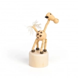 Jouet Safari Girafe en bois de Bigjigs Toys