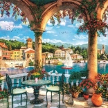 Puzzle Vue sur le lac de Côme 1000 pièces