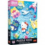 Puzzle Hello Kitty Sur la Vague d’Été 1000 pièces de Trefl
