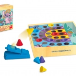 Jeu pour enfants Kloboučku hop STITCH et ANGEL