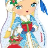 Nous habillons des poupées Noël – coloriages et autocollants