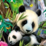 Puzzle Ravensburger Lovely Panda 300 pièces